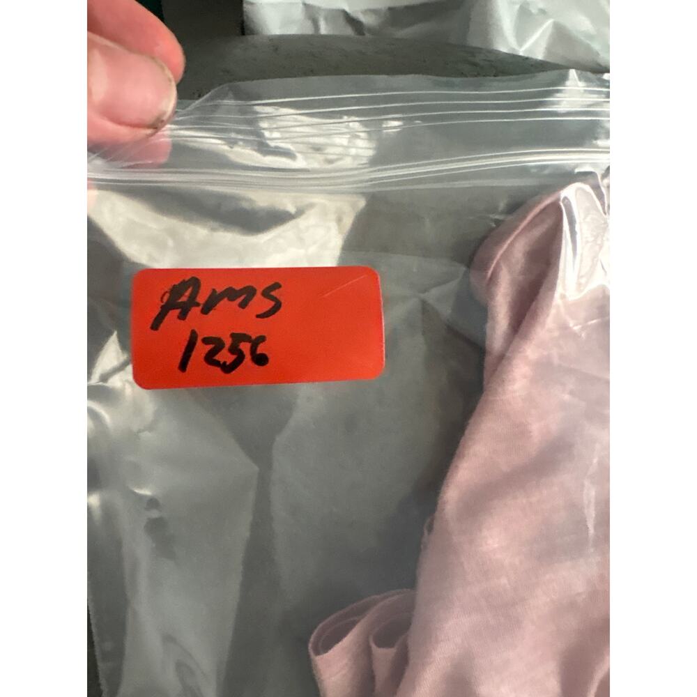 Eileen Fisher Silk Cotton Tee Womens Small Pink Sheer 3/4 Sleeve Lightweight - Picture 7 of 7